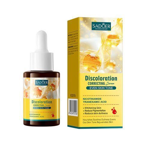 Осветляющая сыворотка для лица SADOER Discoloration Correcting Serum с ниацинамидом и транексамовой кислотой, 30 мл 7072 фото