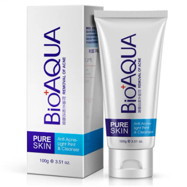 Пінка для вмивання BioAqua Pure Skin Anti Acne Cleanser від акне 100 г 113 фото
