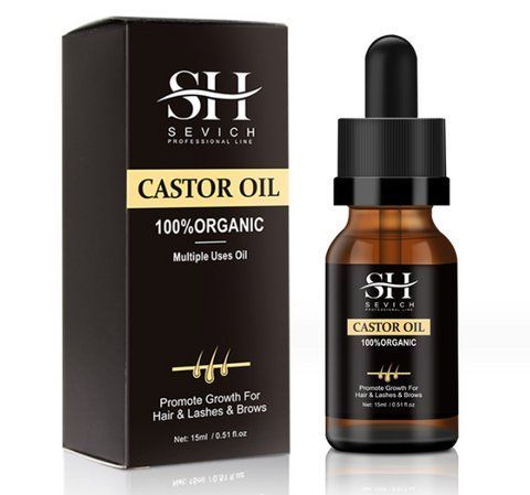 Касторовое масло активатор роста бороды, бровей , ресниц, волос castor oil sevich 15 мл 1062 фото