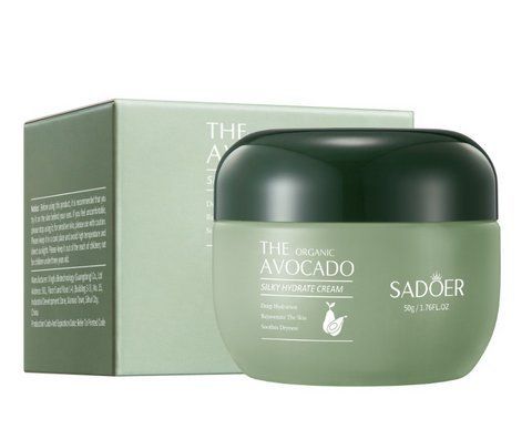 SADOER Avocado увлажняющий крем для лица с авокадо 50 г 7088 фото