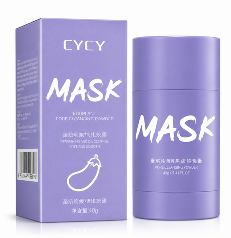 Матуючий порошок проти вугрів з екстрактом баклажана CYCY, 40 г 253 фото