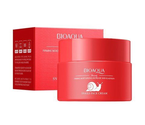 Крем для лица BIOAQUA Snail Face Cream с муцином улитки, 60 г 7096 фото