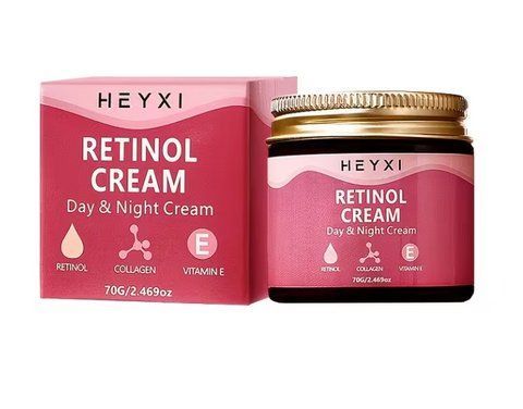 HEYXI Retinol Cream &mdash; крем для лица с ретинолом, коллагеном и гиалуроновой кислотой, увлажнение и питание, 70 г 2026Т59 фото