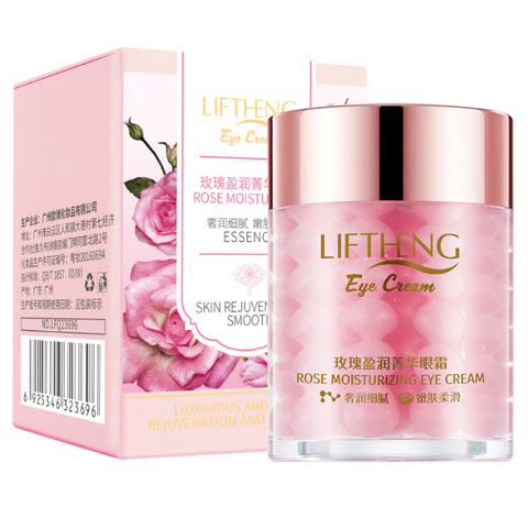 Крем для шкіри навколо очей LIFTHENG Rose Moisturizing Eye Cream з трояндою, 60 г 1503 фото
