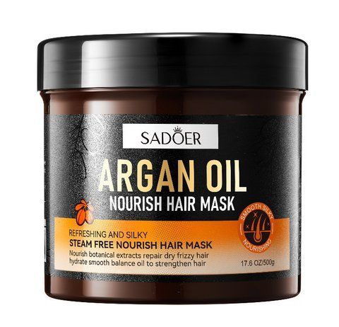 Маска для волосся з аргановою олією SADOER Argan Oil Hair Mask 500 г 7013 фото