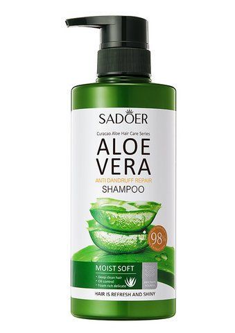Шампунь с алоэ вера против перхоти и для восстановления SADOER Aloe Shampoo 500 мл 7005 фото