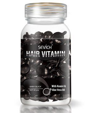 Витамины в капсулах для волос 1 банка 30 капсул Aloe Vera Sevich 276/aloe vera(чорні) фото