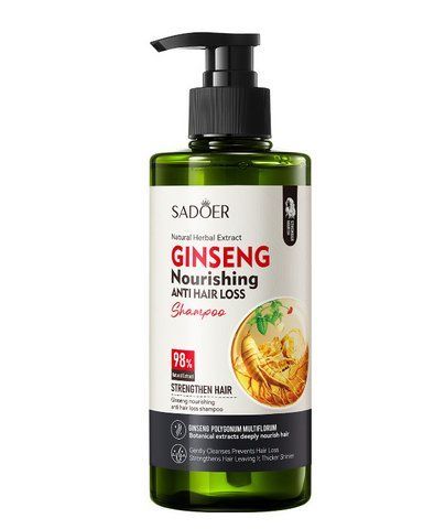 Шампунь з женьшенем проти випадіння волосся SADOER Ginseng Nourishing Shampoo 500 мл 7007 фото