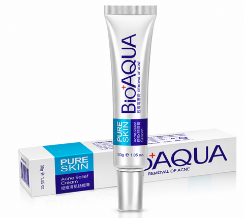 Крем для обличчя BIOAQUA Pure Skin проти акне та висипань, для звуження пор, 30 г 112 фото